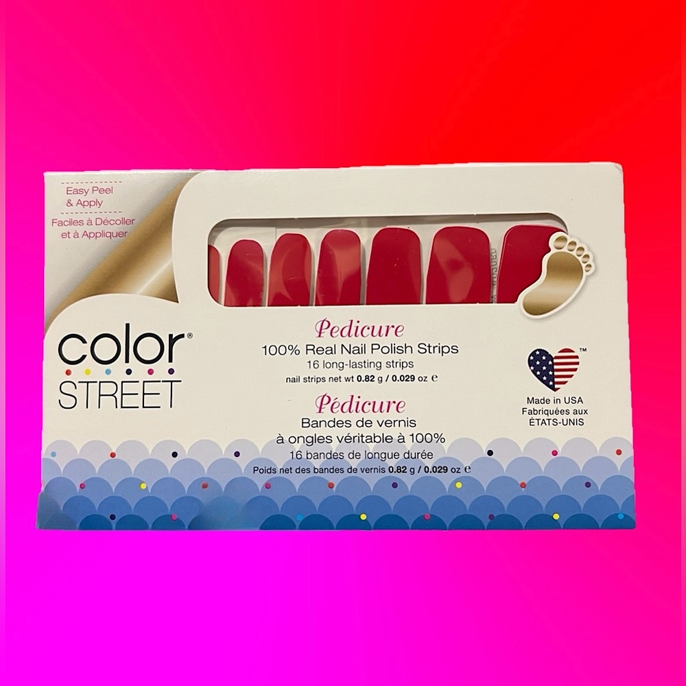Color Street Nails Pedicure